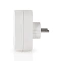 Pikkukuva 2 / 5: Virtapistoke Jakaja | Tyyppi F (CEE 7/7) | 250 V AC 50 Hz | Maadoitettu virtaliitin / Tyyppi F (CEE 7/7) | 250 V AC 50/60 Hz | 16.0 A | 3500 W | Valko