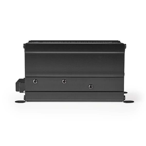 Tehonmuunnin | Autokäyttöinen | 24 V DC | 12 V DC | 240 W | Ruuviterminaali | Varustettu sulakkeella | Musta