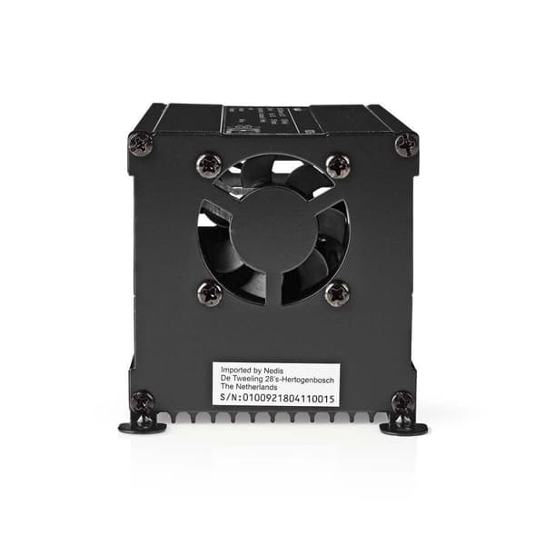 Tehonmuunnin | Autokäyttöinen | 24 V DC | 12 V DC | 240 W | Ruuviterminaali | Varustettu sulakkeella | Musta