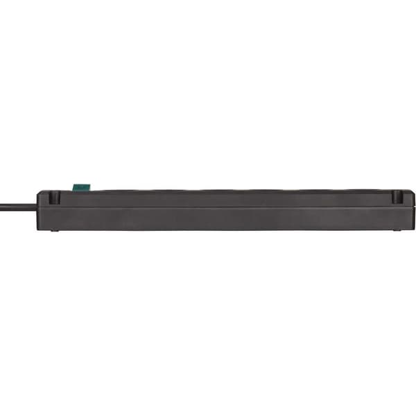 Bremounta jatkopistoke 6-suuntainen musta 3,00 m H05VV-F 3G1.5 TYPE F