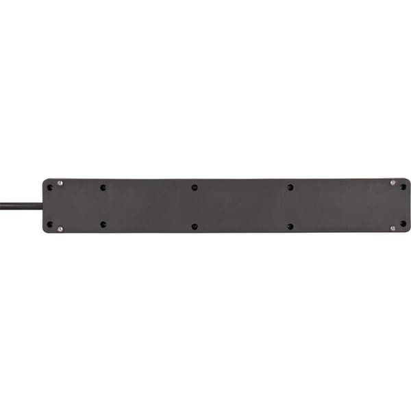 Bremounta jatkopistoke 6-suuntainen musta 3,00 m H05VV-F 3G1.5 TYPE F