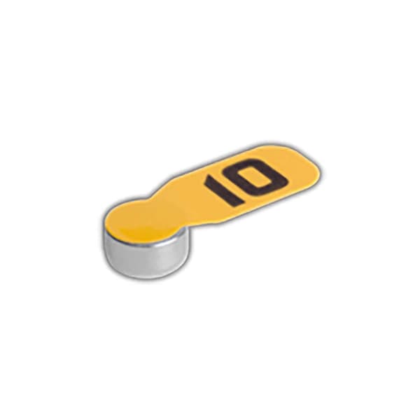 Zink-Air Batteri Pr70 Type 10 | 1.4 V DC | 92 mAh | Antal batterier: 8 stk. | Hearing Aid | Sølv