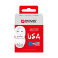 Miniatyrbillede 5 af 5: Rejseadapter Europe-til-USA Jordet