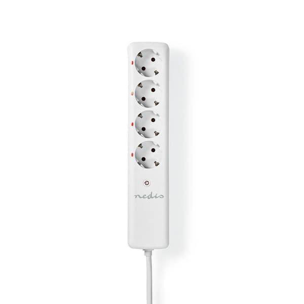 RF-Stik | 433 MHz | 3680 W | EU stik / Type F (CEE 7/7) | Hvid