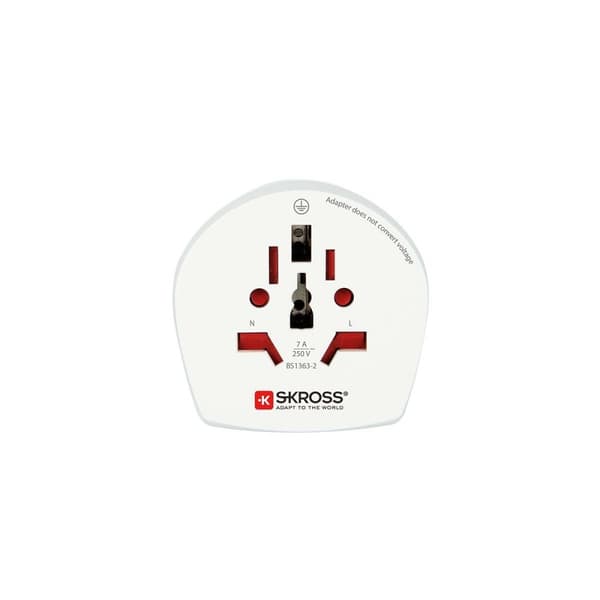 Reise Adapter Verden-to-UK Earthed