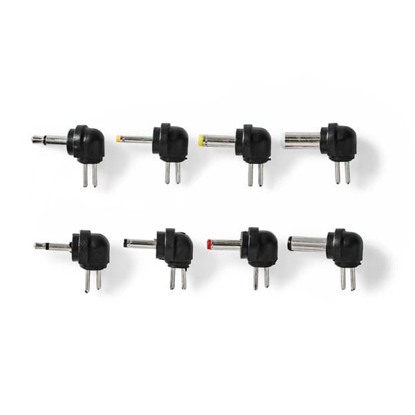 Universal AC strømadapter | 18 W | 3 - 12 V DC | 1.10 m | 1.5 A | 8 plug(s) | Sort