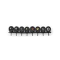 Miniatyrbilde 4 av 5: Universal AC strømadapter | 18 W | 3 - 12 V DC | 1.10 m | 1.5 A | 8 plug(s) | Sort