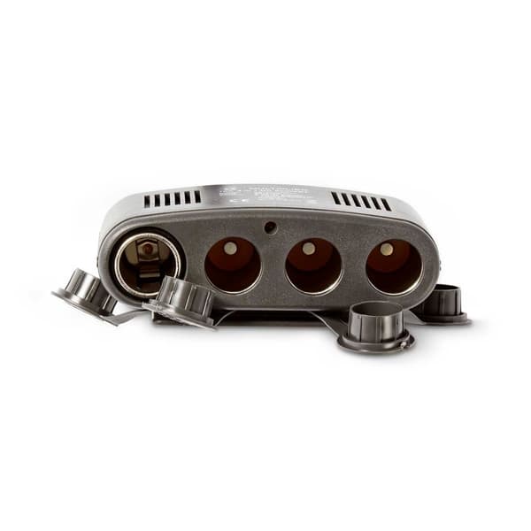 Universal DC Power Adapters | Biladapter | 120 W | Inspänning: 12 V DC | 12 V DC | Maximal utgångsström per port: 4.0 A | Svart Svart