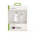 Miniatyrbilde 3 av 3: Billader | 12 W | 1x 2.4 A | Antall utganger: 1 | Micro USB (Fast) Kabel | 1.00 m | Single Voltage Output