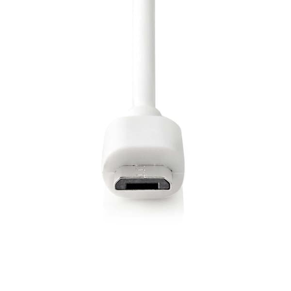 Billader | 12 W | 1x 2.4 A | Antall utganger: 1 | Micro USB (Fast) Kabel | 1.00 m | Single Voltage Output