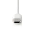 Miniatyrbilde 2 av 3: Billader | 12 W | 1x 2.4 A | Antall utganger: 1 | Micro USB (Fast) Kabel | 1.00 m | Single Voltage Output