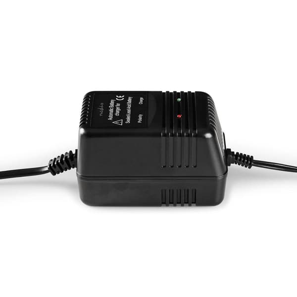 Bly Batteri Oplader | 2.3 / 6.9 / 13.8 V DC | 0.6 A | Opladning | Euro / Type C (CEE 7/16) | Batteri klemmer | Energi fra batteritype: AGM / Gel / Lea