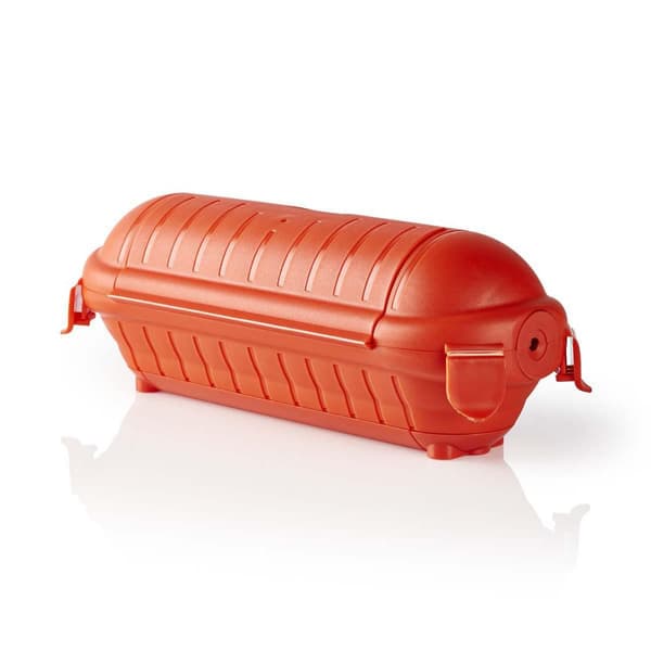Socket Connector Box | IP44 | Plastik | Orange