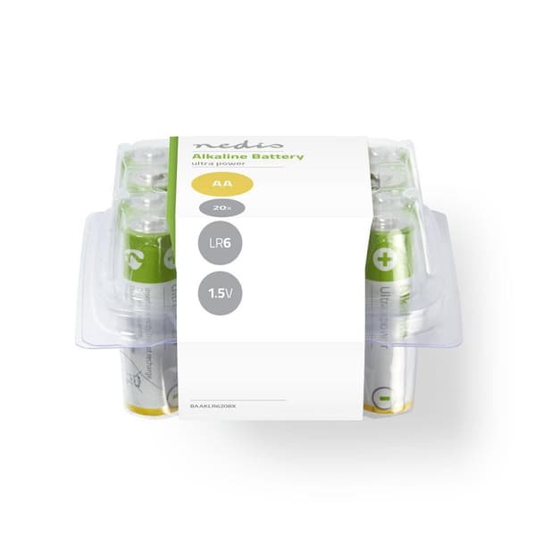 Alkaline Batteri AA | 1.5 V DC | 20-Pakke