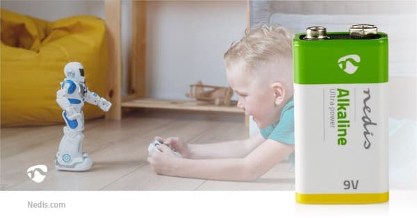 Alkaline batteri 9V | 6LR61 | 1-Blister