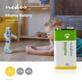 Miniatyrbillede 1 af 4: Alkaline batteri 9V | 6LR61 | 1-Blister