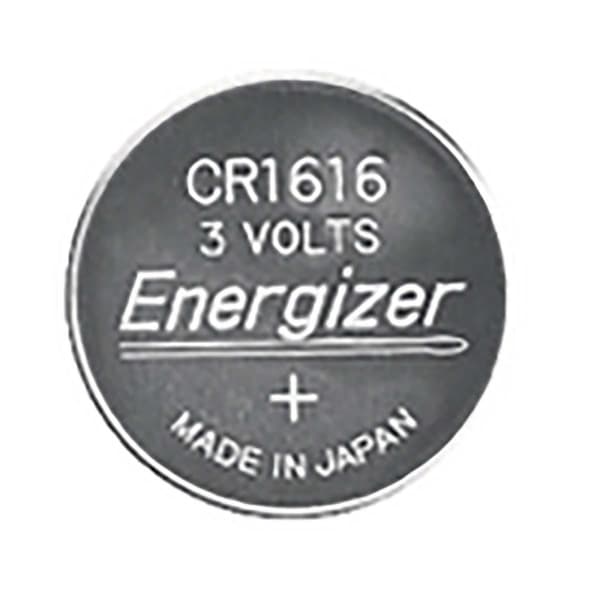 Lithium knapcellebatteri CR1616 | 3 V DC | 60 mAh | 1-Blister | Sølv