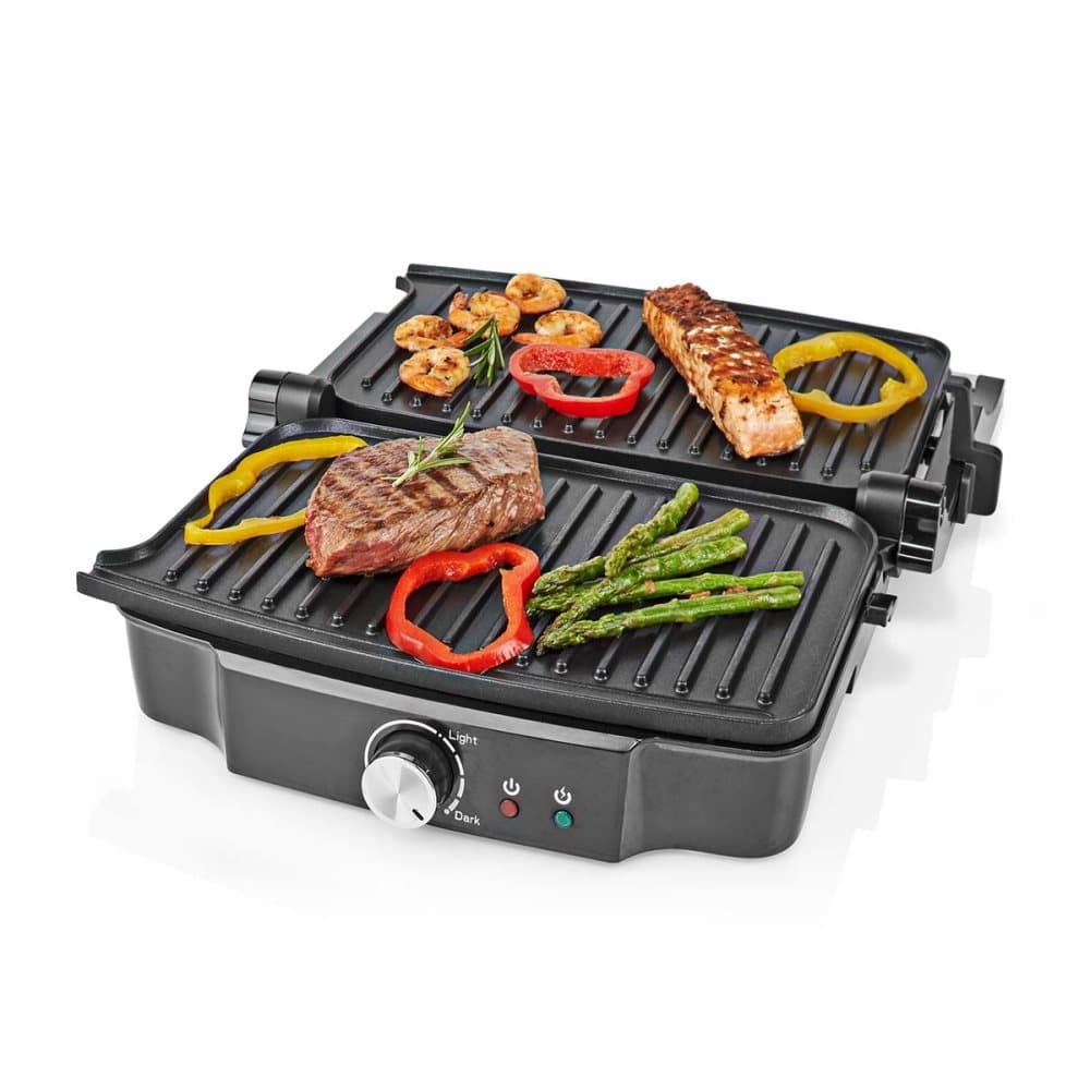 Kontakt Grill 1500 W 27.8 x 17 cm Justerbar temperaturkontroll