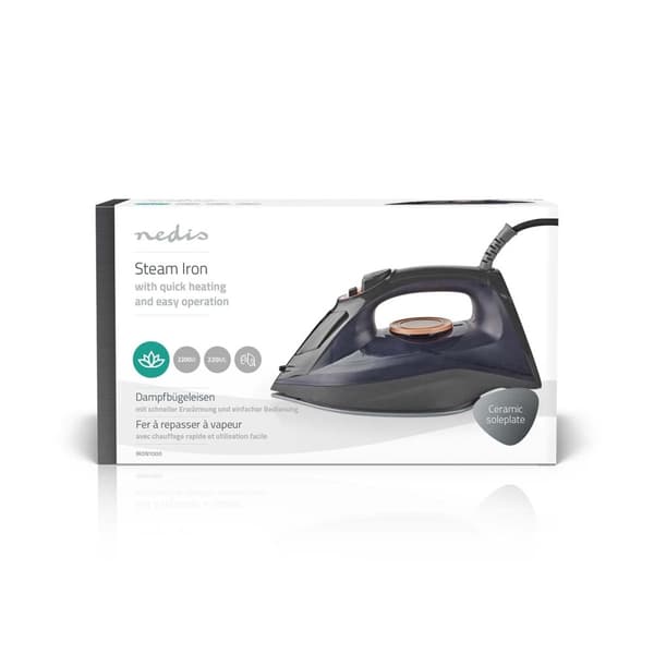 Steam Iron | 2200 W | Steam shot | Keramisk | 0.26 l
