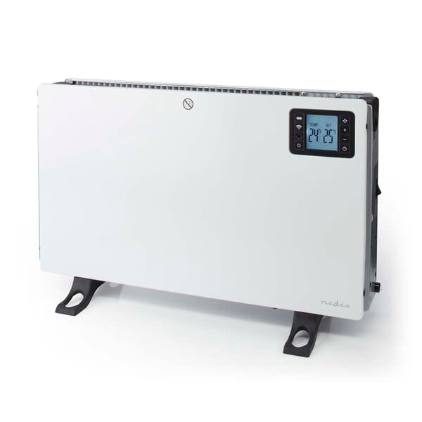 SmartLife Konveksjon Varmeapparat | Wi-Fi | 2000 W | 3 Varmeinnstillinger | LCD | 5 - 37 °C | Justerbar termostat | Hvit