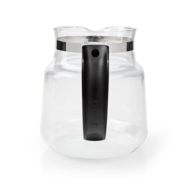 Glass kaffekannan | Kompatibel med: Moccamaster K / KB/ 1 0PL / Excellent 10S | 1.2 l | Svart