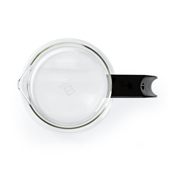 Glass kaffekannan | Kompatibel med: Moccamaster K / KB/ 1 0PL / Excellent 10S | 1.2 l | Svart