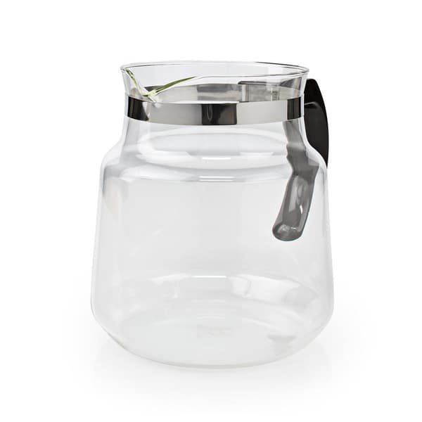 Glass kaffekannan | Kompatibel med: Moccamaster K / KB/ 1 0PL / Excellent 10S | 1.2 l | Svart