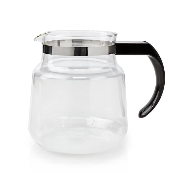 Glass kaffekannan | Kompatibel med: Moccamaster K / KB/ 1 0PL / Excellent 10S | 1.2 l | Svart