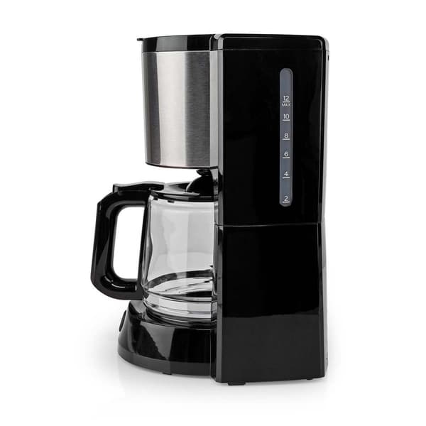 Kaffebryggare | Filtrera kaffe | 1.5 l | 12 Koppar | Varmhållningsfunktion | Silver / Svart