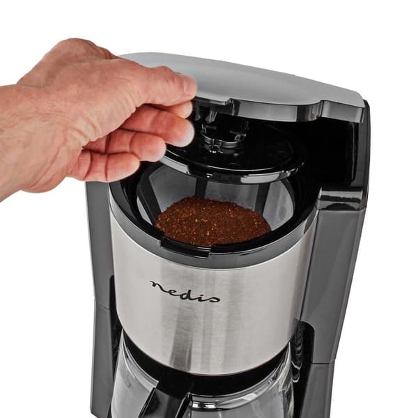 Kaffebryggare | Filtrera kaffe | 1.5 l | 12 Koppar | Varmhållningsfunktion | Silver / Svart