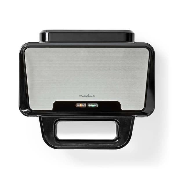 Sandwich Maker | 900 W | 26.8 x 14.5 cm | Automatisk temperaturregulering | Aluminium / Plastik
