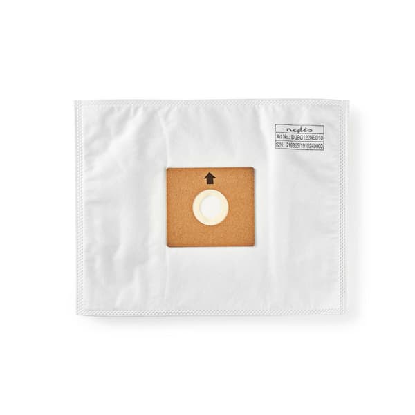 Støvsugepose- | 10 stk. | Syntetisk | Mest solgt for: Nedis® VCBG500 / VCBG550-Series | Hvit