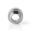Miniatyrbillede 4 af 8: Slangeadapter | 3/4'' | 1/2'' | Metal | Sølv