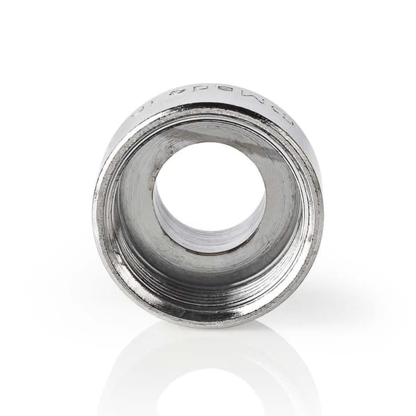 Slangeadapter | 3/4'' | 1/2'' | Metal | Sølv
