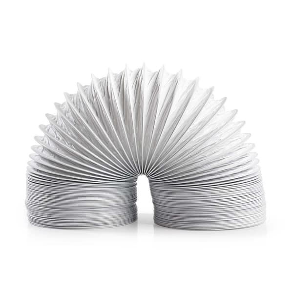 Luft Utloppsslang PVC | 100 mm | 6.00 m | Passar till: Air Ventilation / Tumble Dryers | Vit