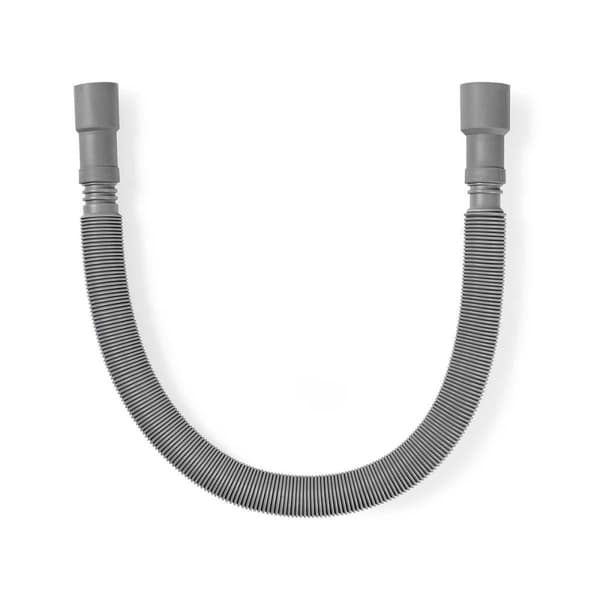 Extend Outlet Hose | 24/19 mm | 29/22 mm | 0.5 Bar | 50 °C | 2.00 m | Dish / Washing Machine | PVC | Grå