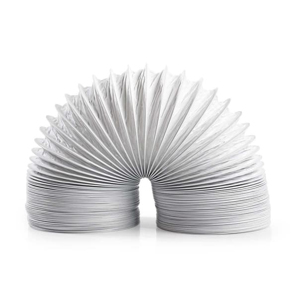 Ilmanpoistoputki PVC | 100 mm | 6.00 m | Sopii laitteeseen: Air Ventilation / Tumble Dryers | Valkoinen