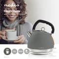 Miniatyrbilde 2 av 8: Vannkoker | 1.8 l | Soft-Touch | Grå | Roterbar 360 grader | Skjult varmeelement | Strix® kontroll | Koketørr beskyttelse