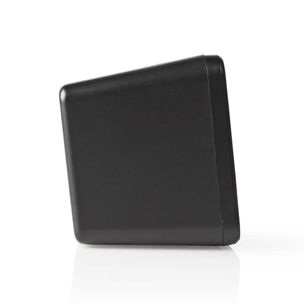 Digital klockradio | LED Display | 1x 3.5 mm Audio Input | Tidsprojektion | AM / FM | Snooze-funktion | Sov timer | Antal alarm: 2 | Svart