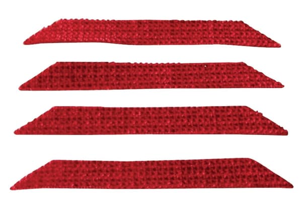 Reserve Hår-Picker Strip Sett Rød