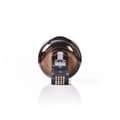 Miniatyrbild 3 av 7: Anti-twist Telekomkabel adapter | Kontakttyp: RJ10 | Adaptertyp: Adapter | PVC | Svart / Transparent