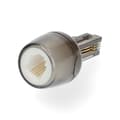 Miniatyrbild 5 av 7: Anti-twist Telekomkabel adapter | Kontakttyp: RJ10 | Adaptertyp: Adapter | PVC | Svart / Transparent