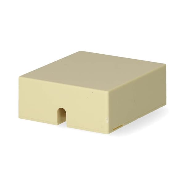 Telecom Wall Box | Tilslutnings Type: RJ11 | RJ11 Hunstik | RJ11 Hunstik | Lige | PVC | Elfenben