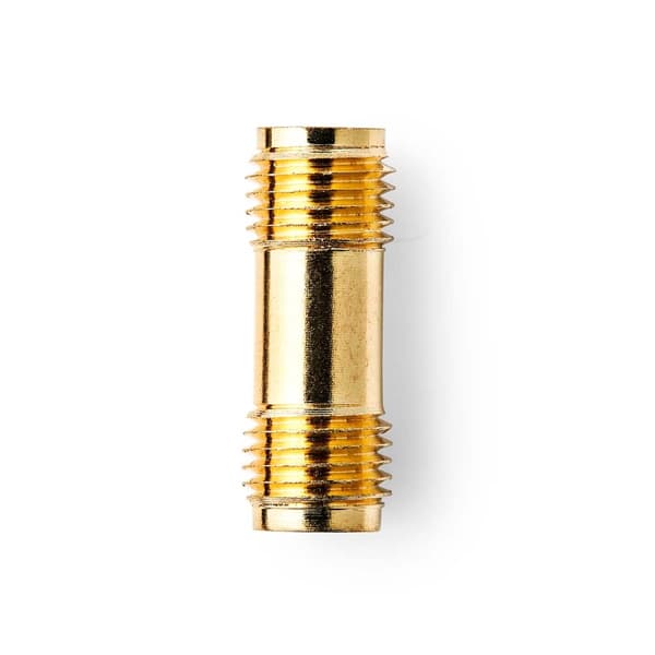 SMA adapter | SMA Hun | SMA Hun | Guldplateret | 50 Ohm | Lige | Kobber | Guld | 2 stk. | Box