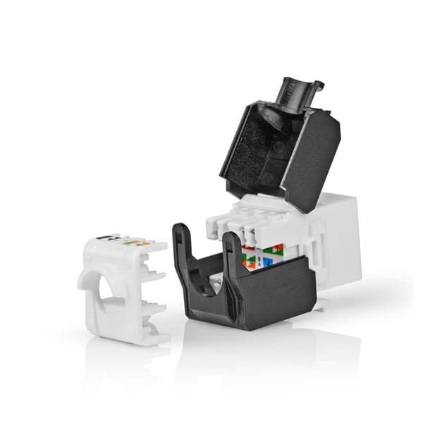 Keystone | CAT6a | RJ45 Hun | U/UTP | ABS | Boks