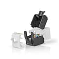 Miniatyrbilde 8 av 9: Keystone | CAT6a | RJ45 Hun | U/UTP | ABS | Boks