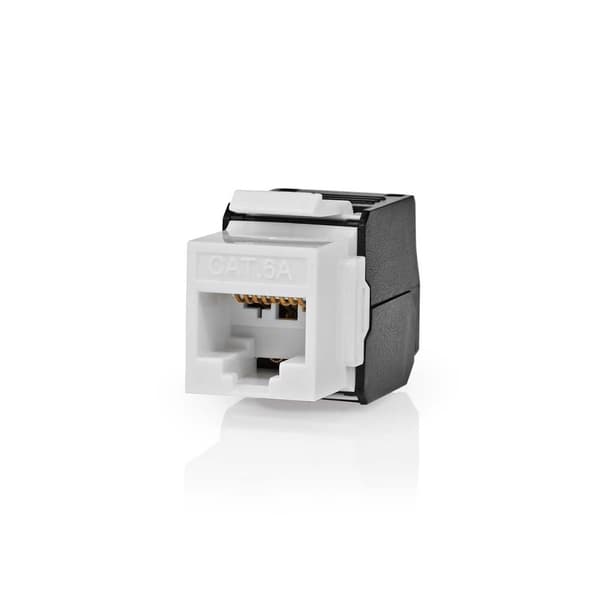 Keystone | CAT6a | RJ45 Hun | U/UTP | ABS | Boks
