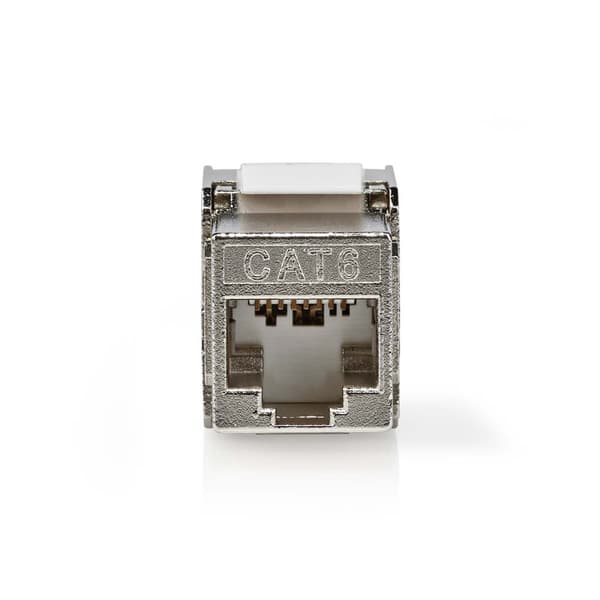 Keystone | CAT6 | RJ45 Naaras | S/FTP | Metalli | Laatikko