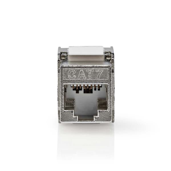 Keystone | CAT7 | RJ45 Hun | S/FTP | Metall | Boks