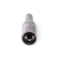 Miniatyrbild 5 av 9: XLR Adapter | XLR 3-stifts hane | 6.35 mm Hona | Nickelplaterad | Rak | Metall | Silver | 10 st. | Låda